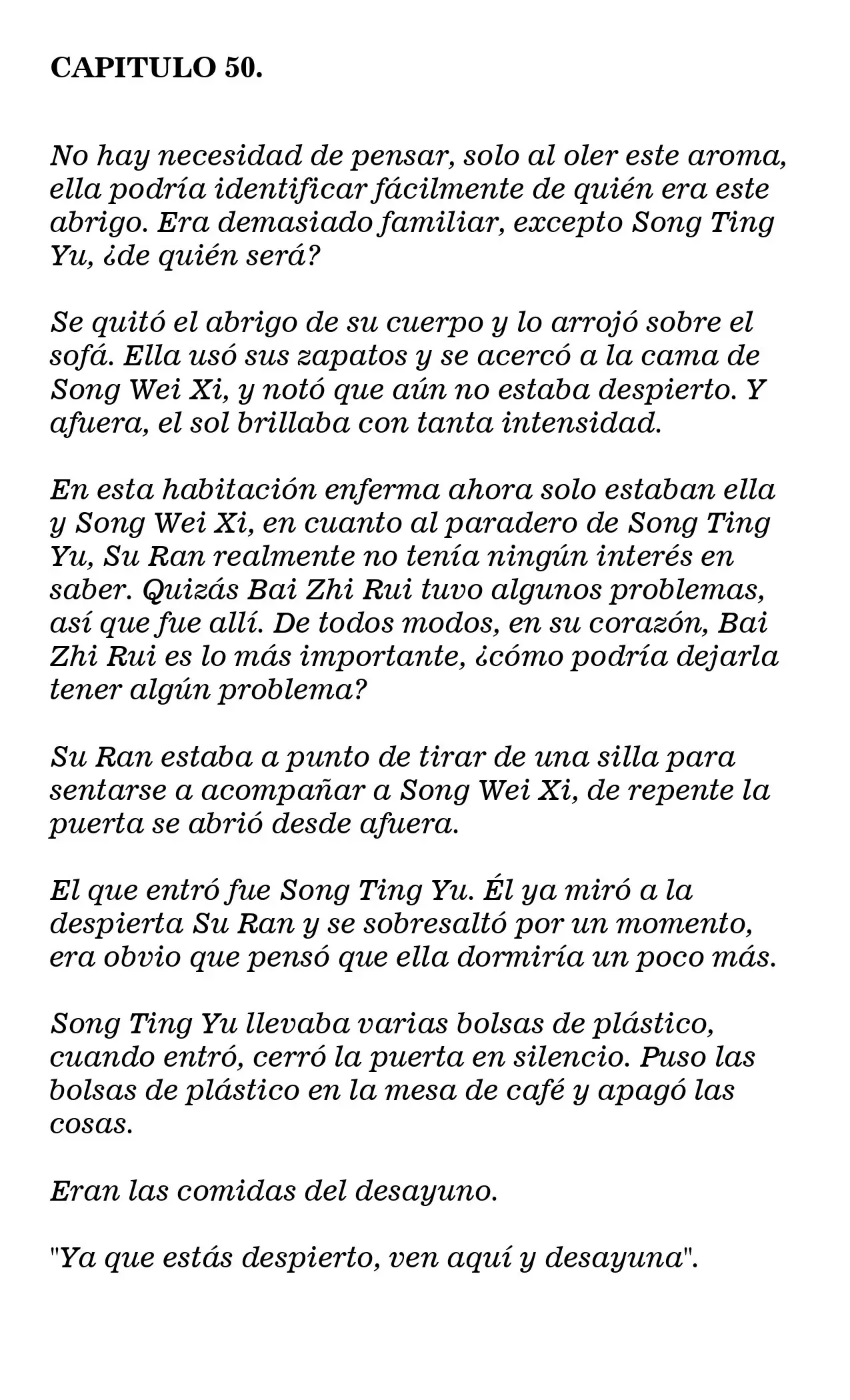 VOLVERNOS A CASAR, ¡DE NINGUNA MANERA! (Novela) (2018) - Capítulo 50 - Página 1 - LectorTMOo