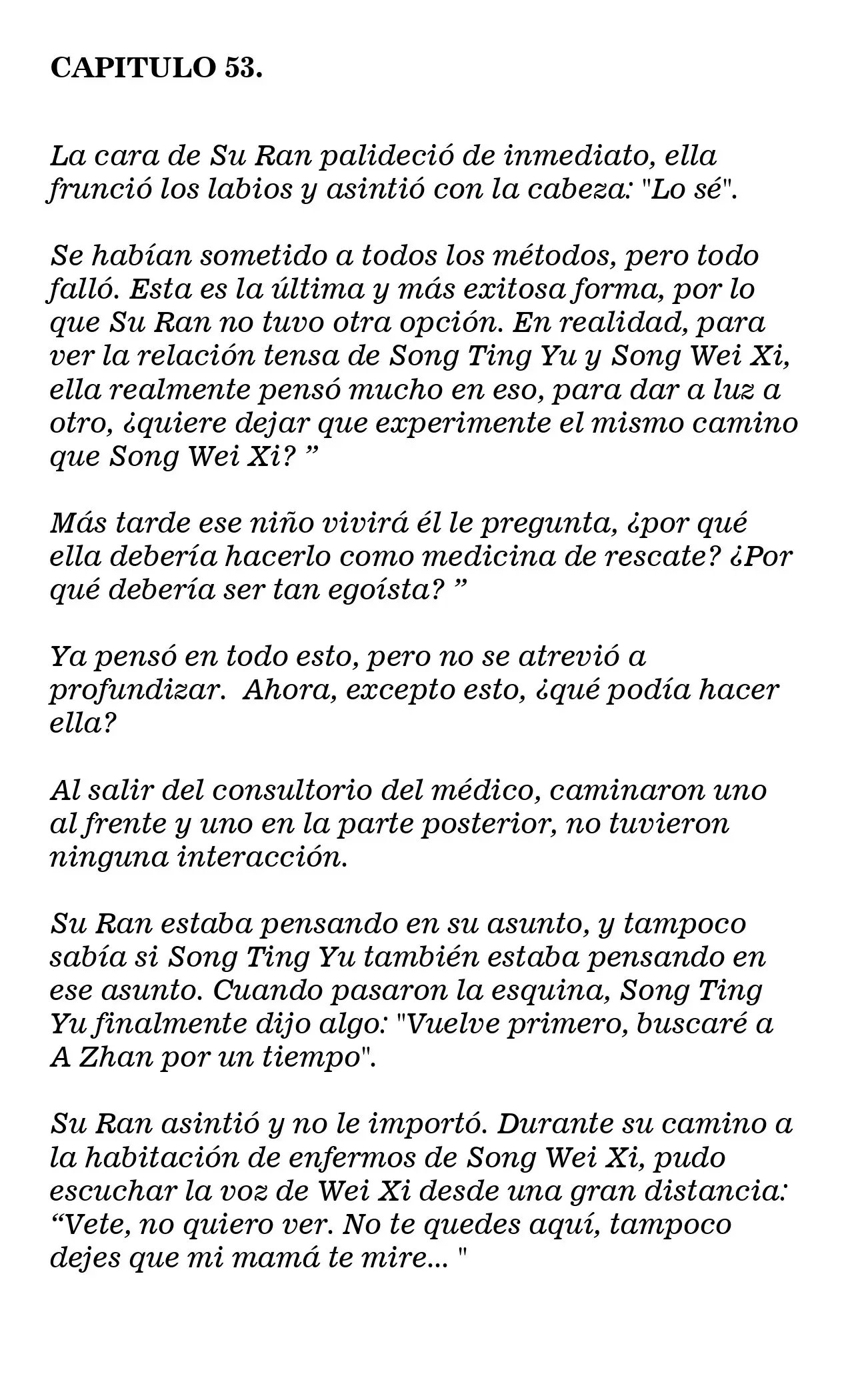 VOLVERNOS A CASAR, ¡DE NINGUNA MANERA! (Novela) (2018) - Capítulo 53 - Página 1 - LectorTMOo