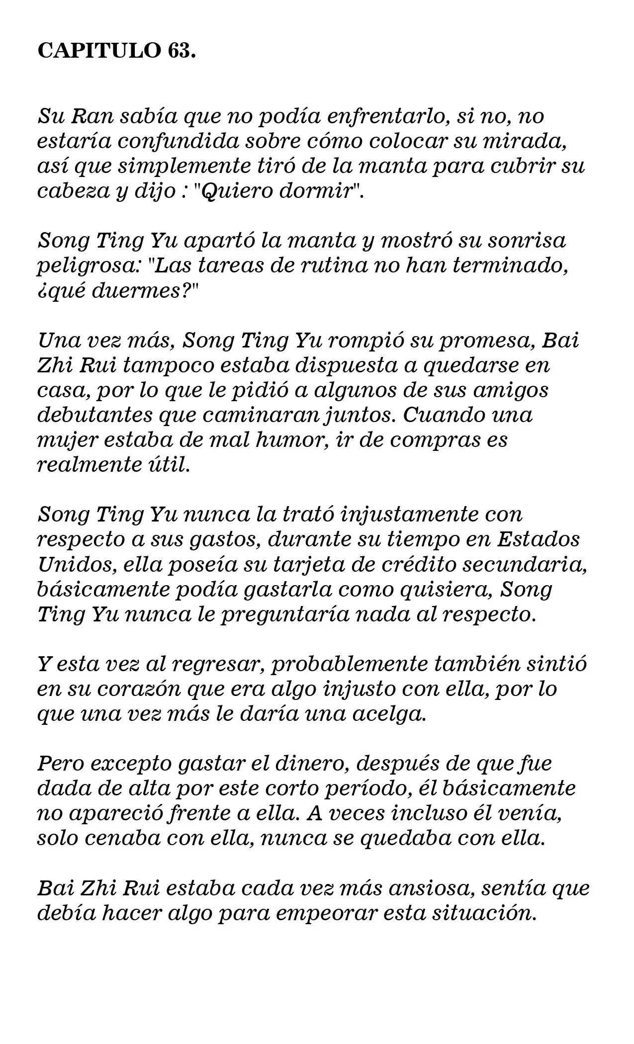VOLVERNOS A CASAR, ¡DE NINGUNA MANERA! (Novela) (2018) - Capítulo 63 - Página 1 - LectorTMOo