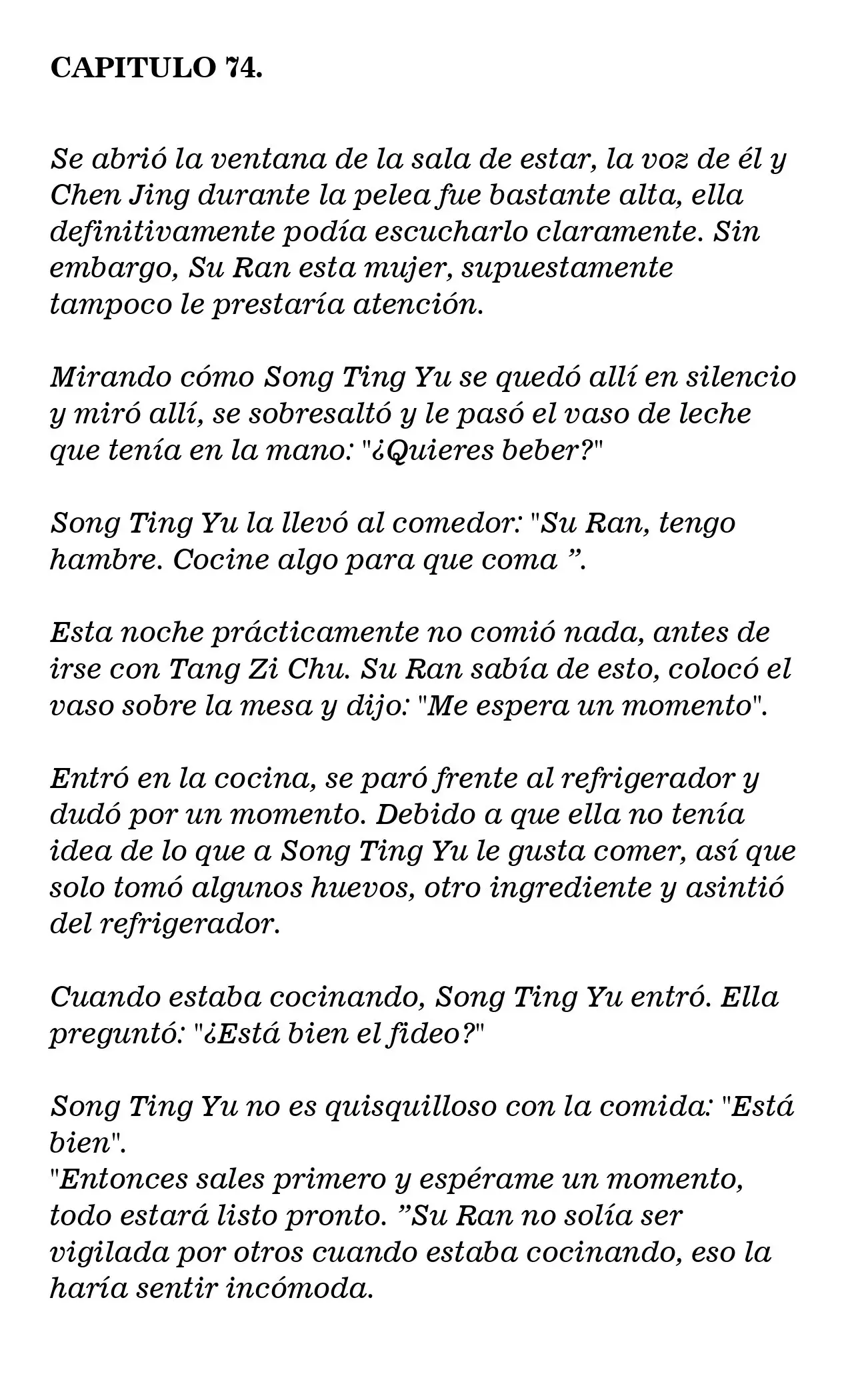 VOLVERNOS A CASAR, ¡DE NINGUNA MANERA! (Novela) (2018) - Capítulo 74 - Página 1 - LectorTMOo