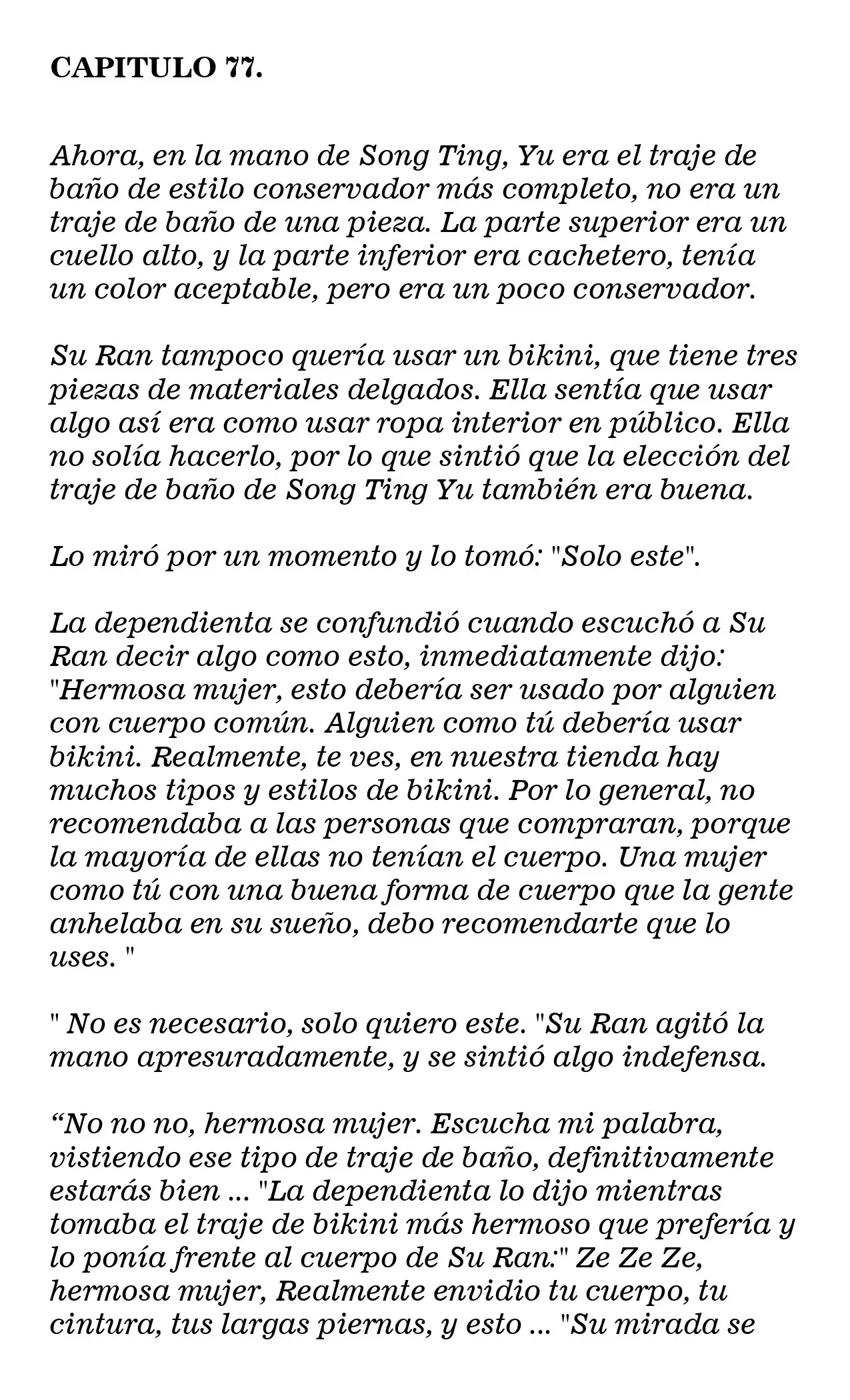 VOLVERNOS A CASAR, ¡DE NINGUNA MANERA! (Novela) (2018) - Capítulo 77 - Página 1 - LectorTMOo