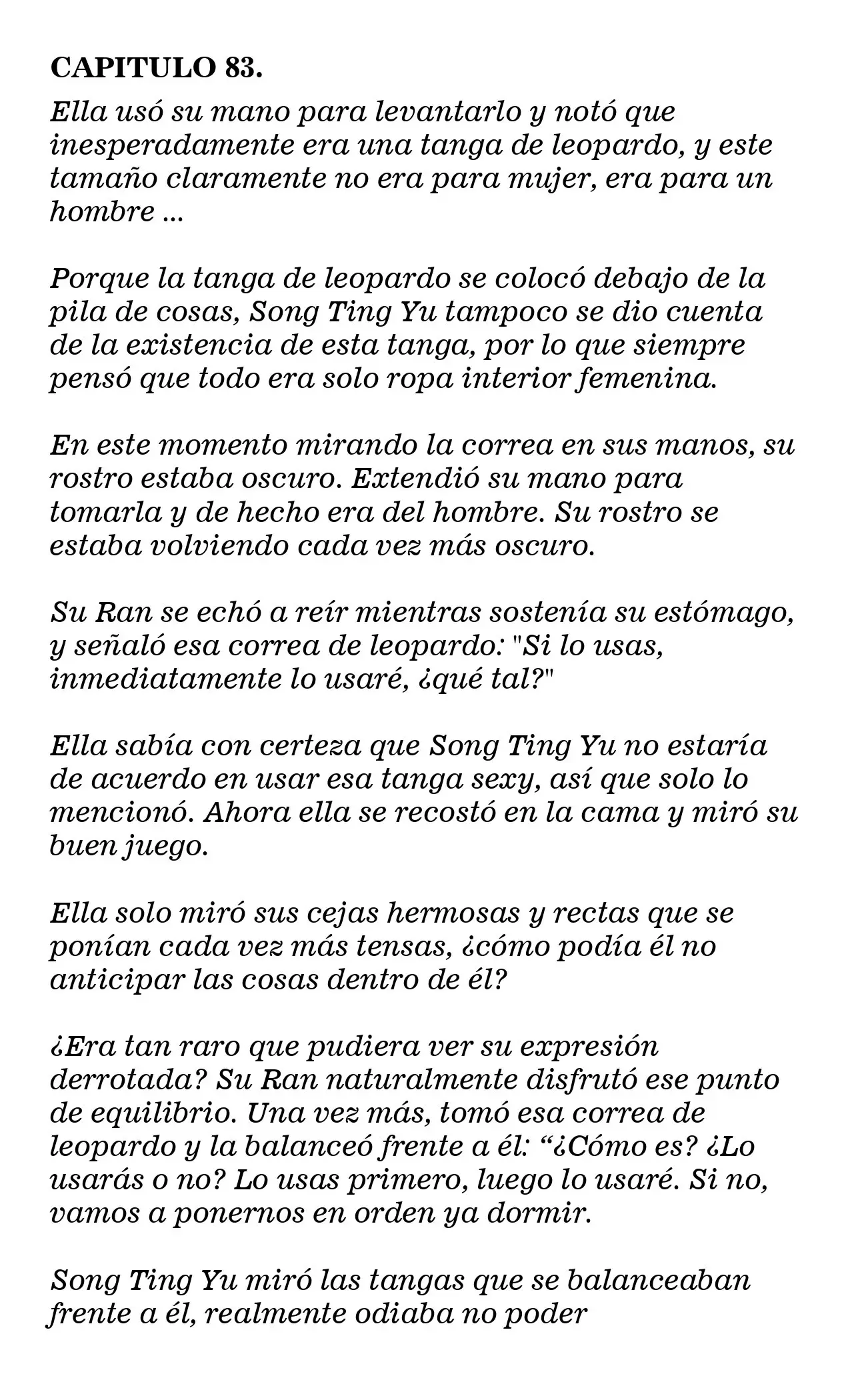VOLVERNOS A CASAR, ¡DE NINGUNA MANERA! (Novela) (2018) - Capítulo 83 - Página 1 - LectorTMOo