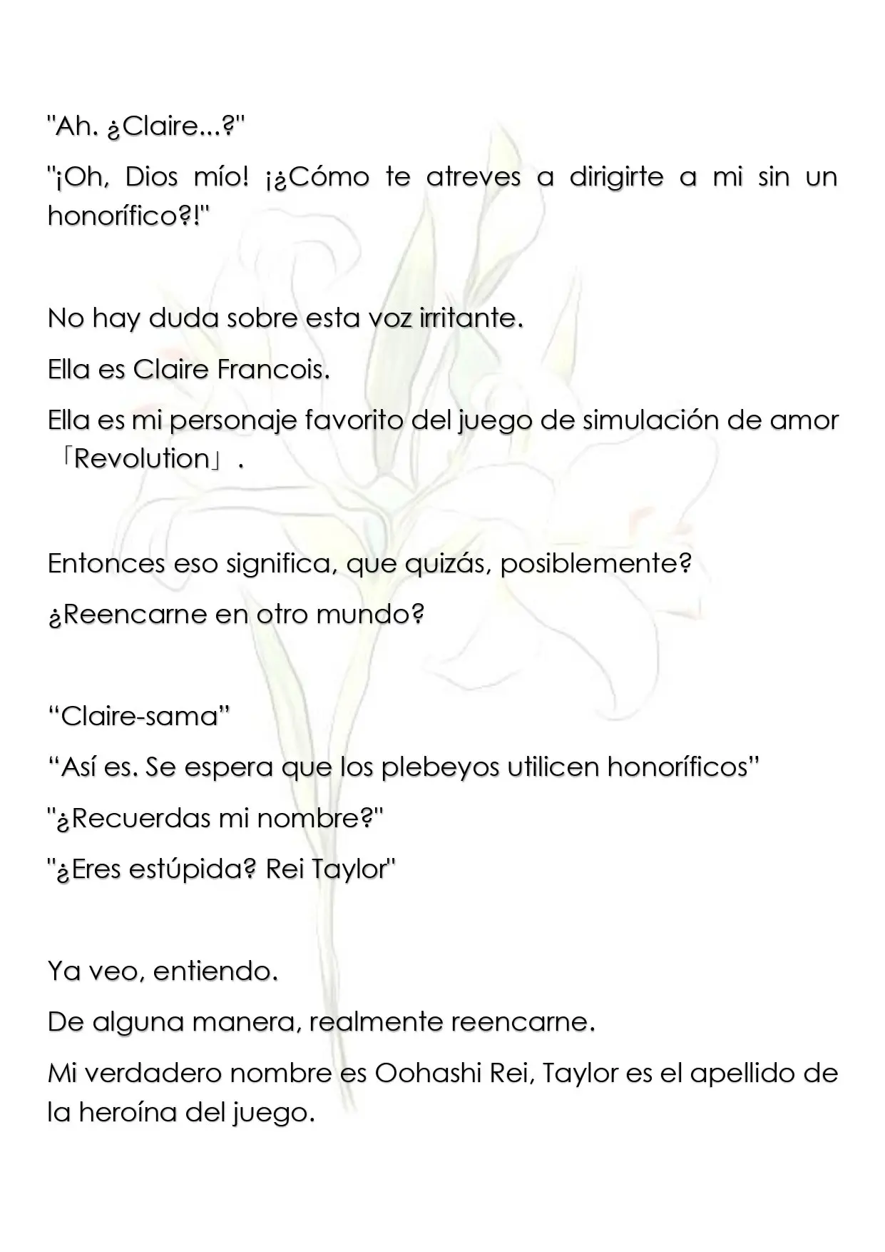 Watashi no Oshi wa Akuyaku Reijou - Capítulo 1 - Página 4 - LectorTMOo