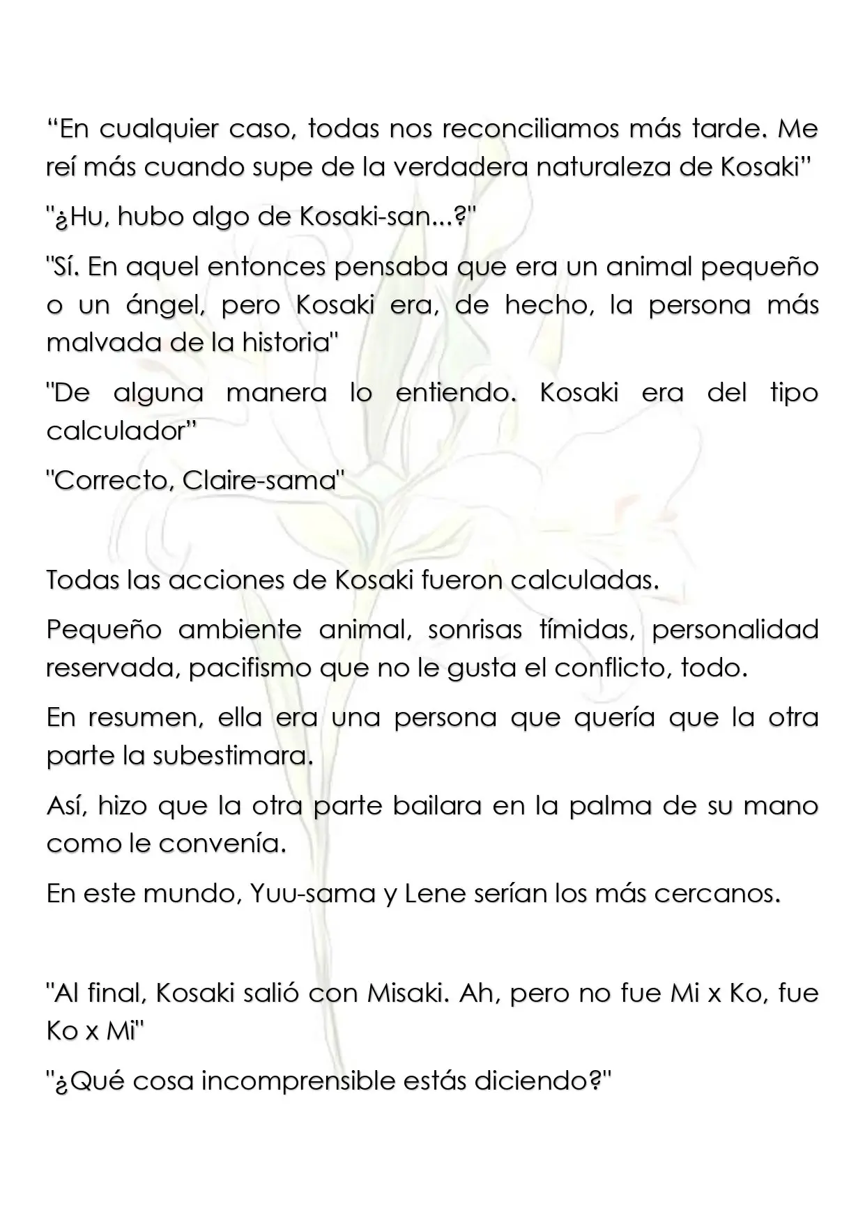Watashi no Oshi wa Akuyaku Reijou - Capítulo 78 - Página 5 - LectorTMOo