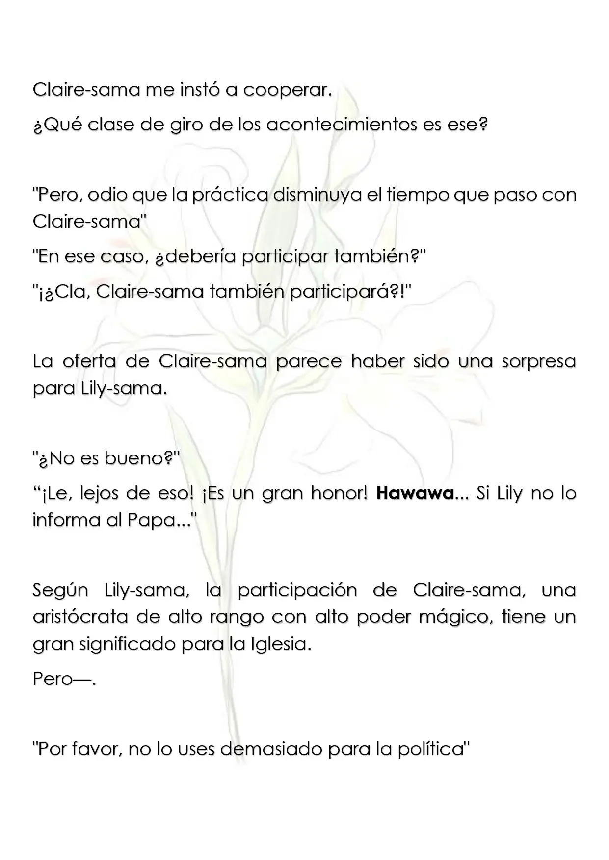 Watashi no Oshi wa Akuyaku Reijou - Capítulo 80 - Página 6 - LectorTMOo
