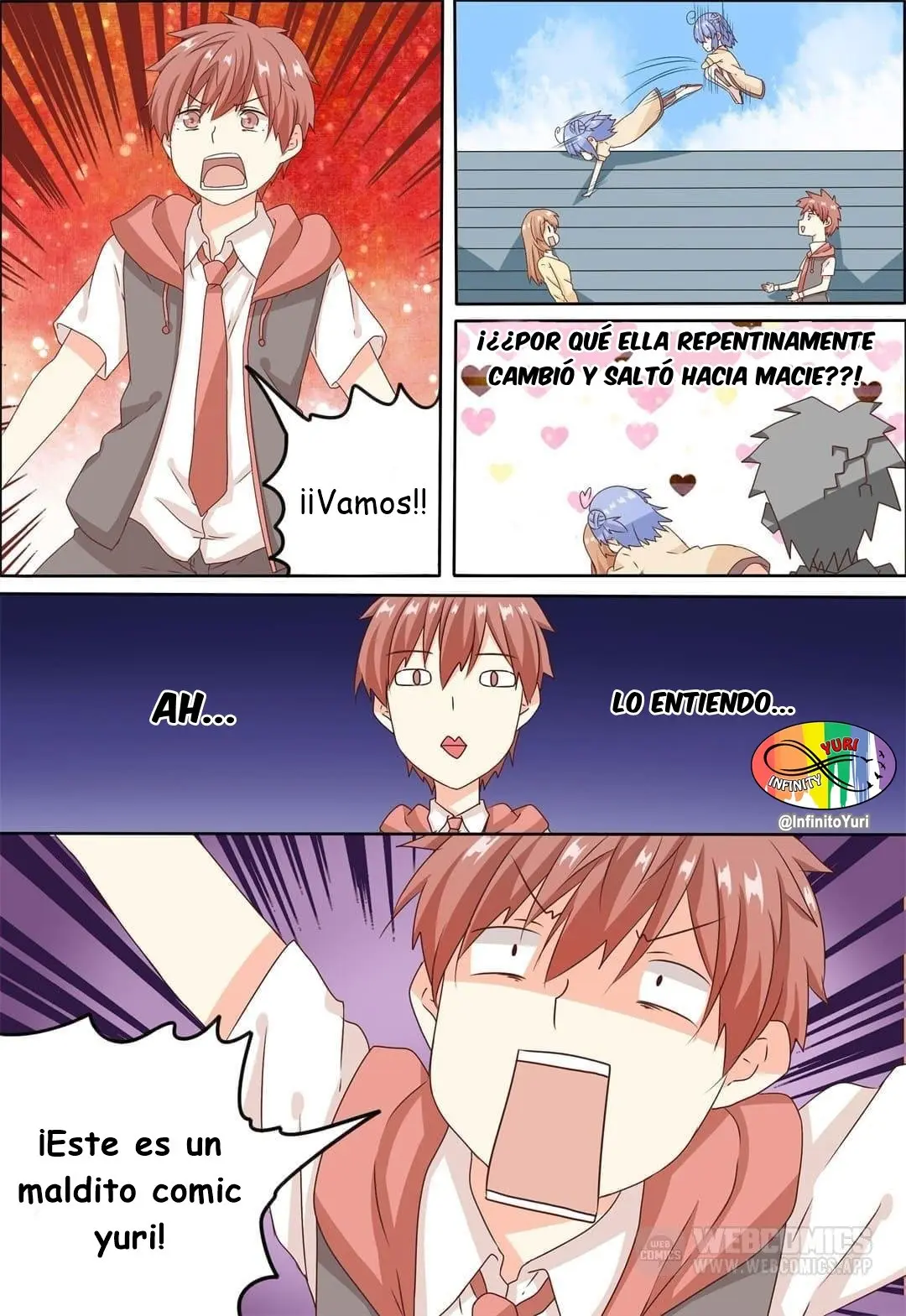 Why Did I, The MC of Gal Game Jump Into A World Of Yuri Comic (2019) - Capítulo 1 - Página 9 - LectorTMOo