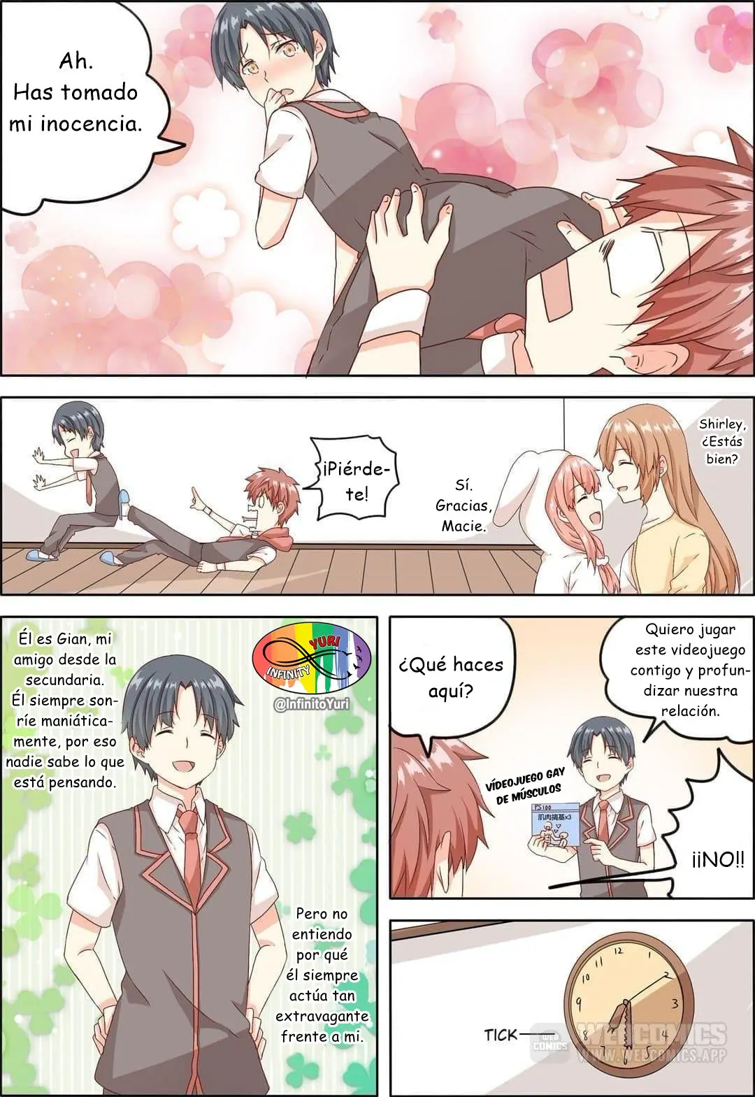 Why Did I, The MC of Gal Game Jump Into A World Of Yuri Comic (2019) - Capítulo 2 - Página 5 - LectorTMOo