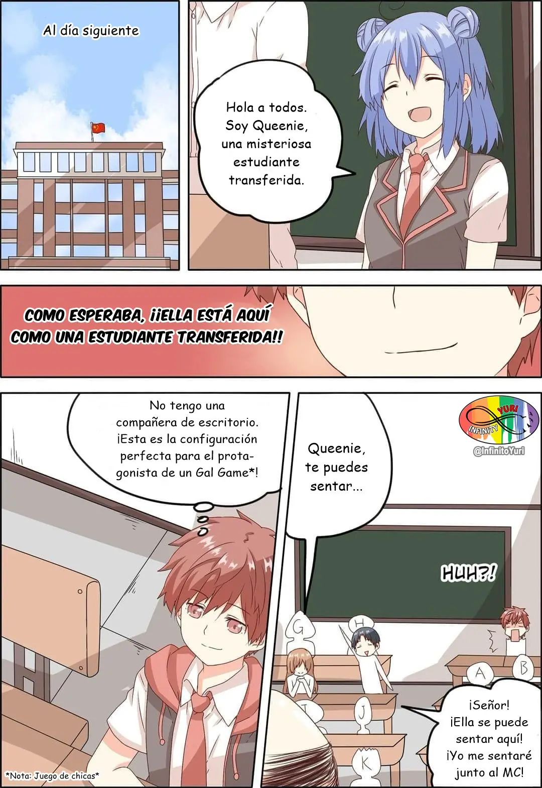 Why Did I, The MC of Gal Game Jump Into A World Of Yuri Comic (2019) - Capítulo 2 - Página 8 - LectorTMOo