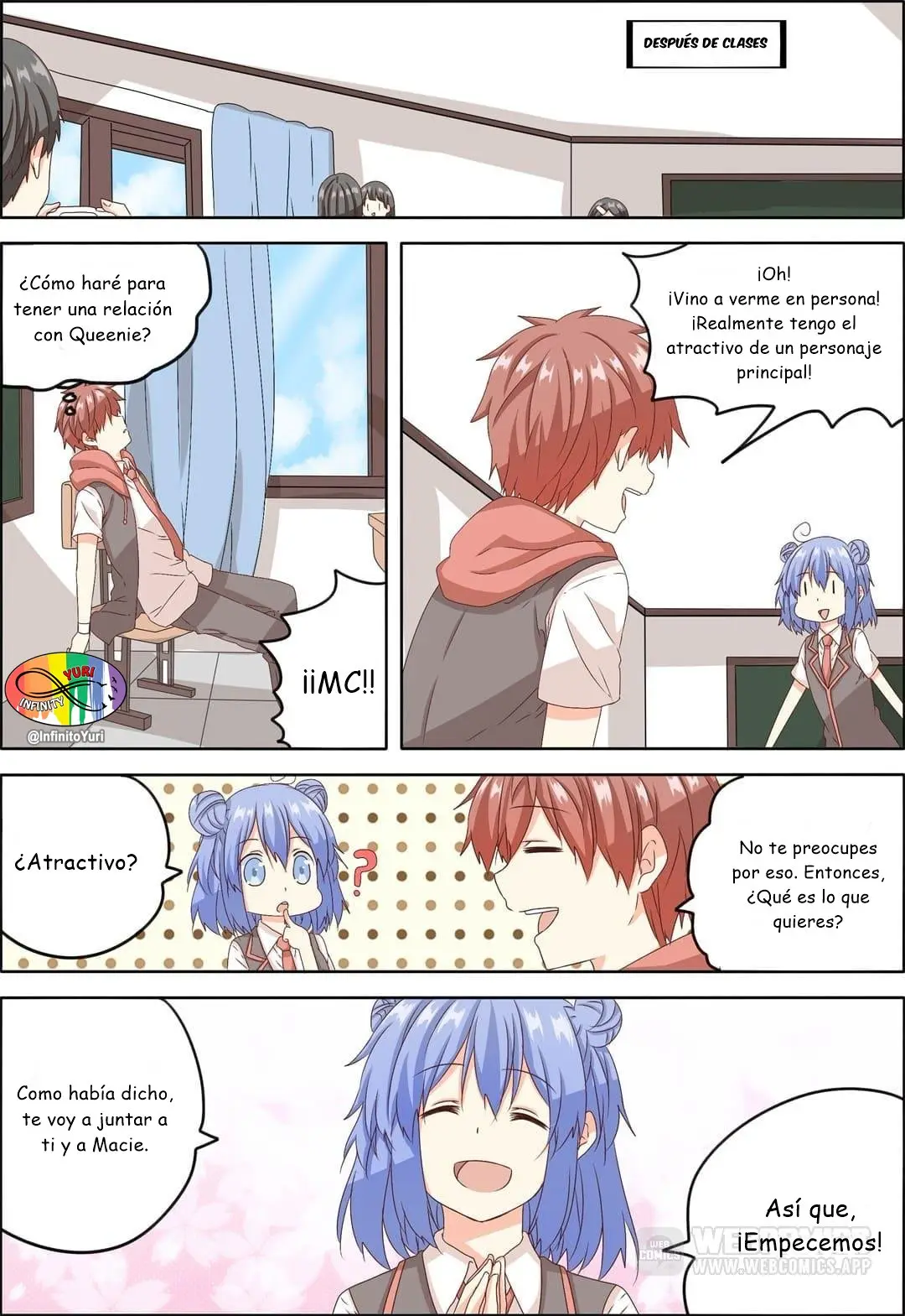 Why Did I, The MC of Gal Game Jump Into A World Of Yuri Comic (2019) - Capítulo 3 - Página 4 - LectorTMOo