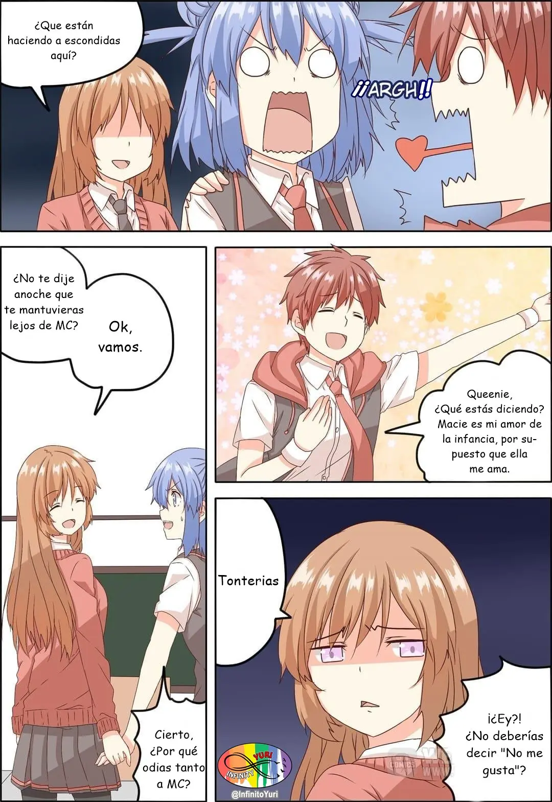 Why Did I, The MC of Gal Game Jump Into A World Of Yuri Comic (2019) - Capítulo 3 - Página 6 - LectorTMOo