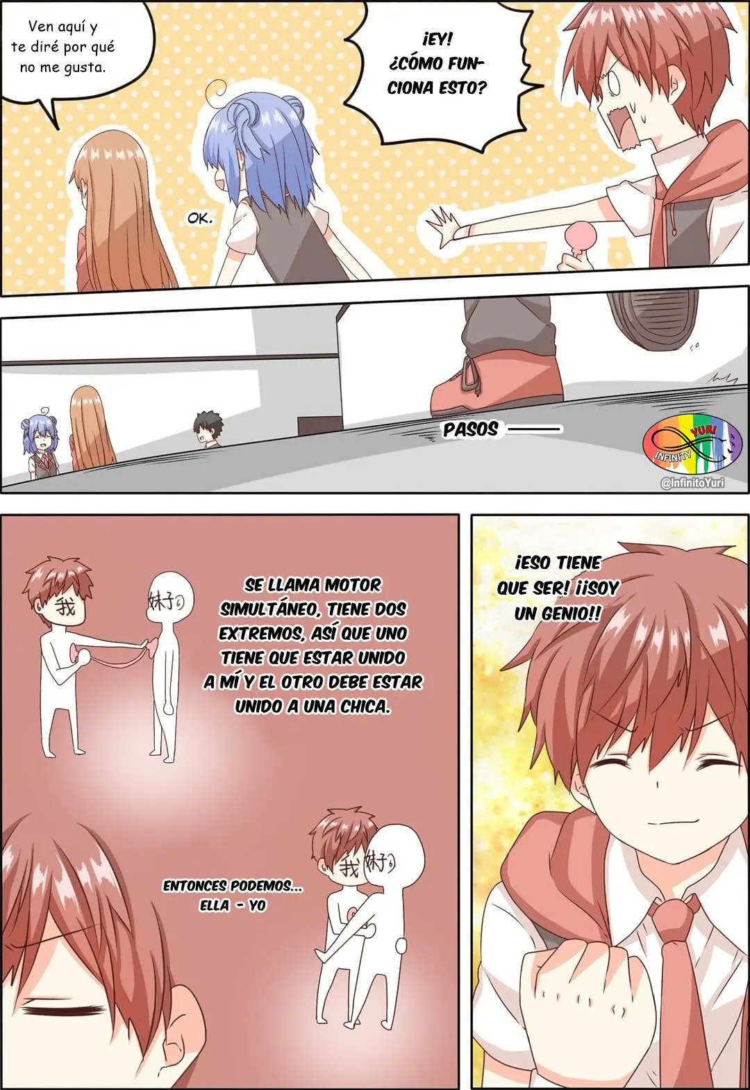 Why Did I, The MC of Gal Game Jump Into A World Of Yuri Comic (2019) - Capítulo 3 - Página 7 - LectorTMOo