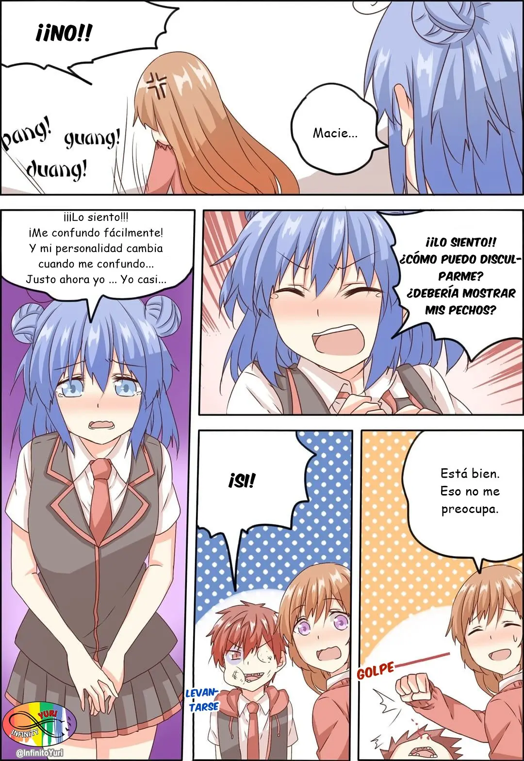 Why Did I, The MC of Gal Game Jump Into A World Of Yuri Comic (2019) - Capítulo 4 - Página 7 - LectorTMOo