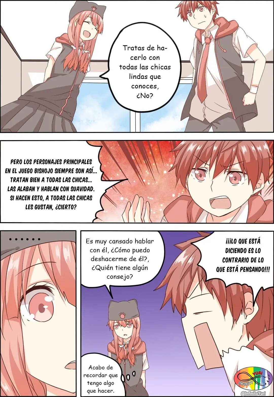 Why Did I, The MC of Gal Game Jump Into A World Of Yuri Comic (2019) - Capítulo 5 - Página 5 - LectorTMOo
