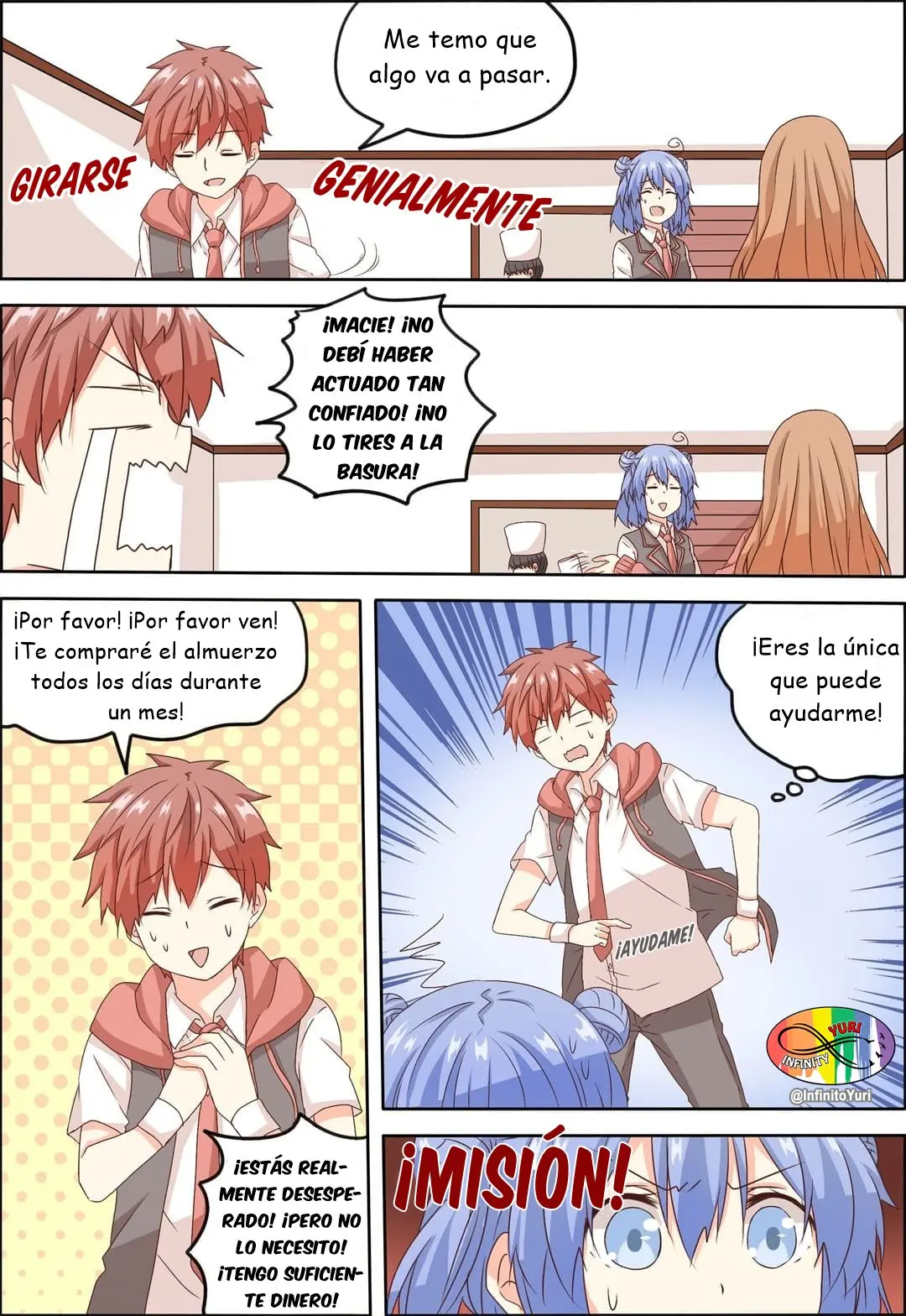 Why Did I, The MC of Gal Game Jump Into A World Of Yuri Comic (2019) - Capítulo 7 - Página 6 - LectorTMOo