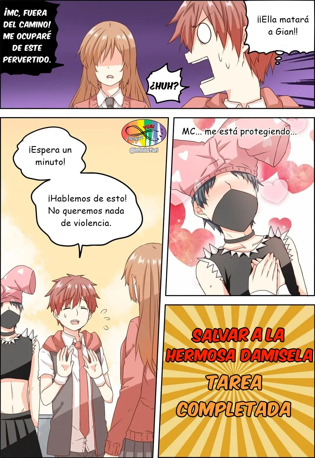 Why Did I, The MC of Gal Game Jump Into A World Of Yuri Comic (2019) - Capítulo 8 - Página 5 - LectorTMOo