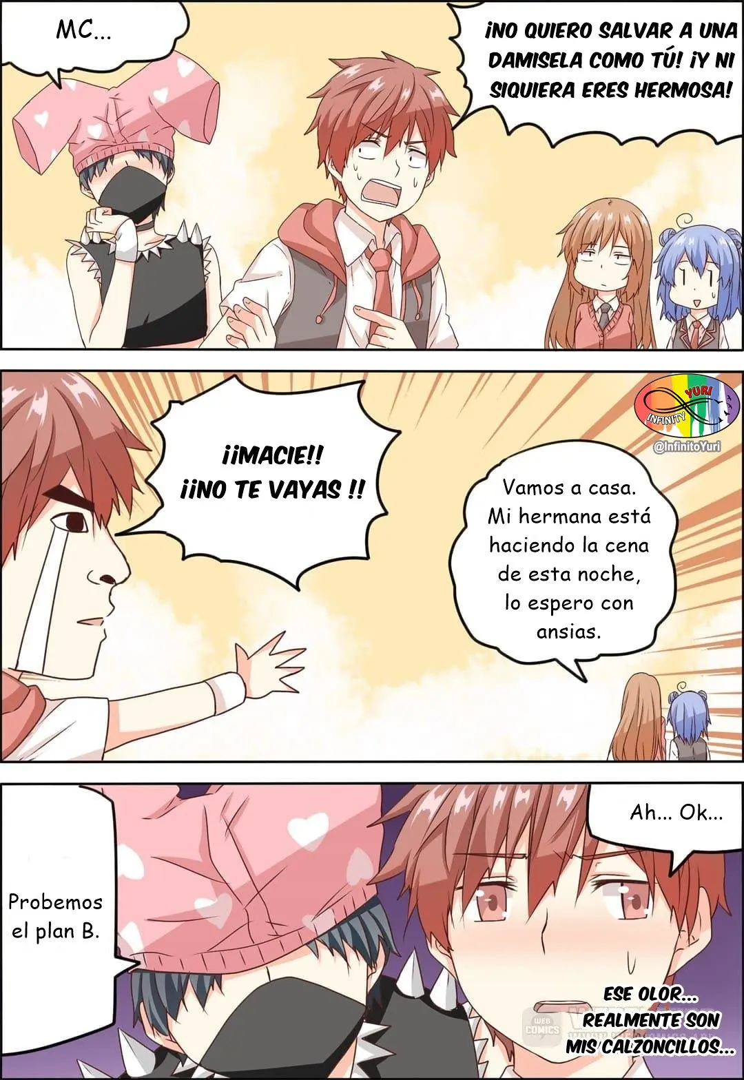 Why Did I, The MC of Gal Game Jump Into A World Of Yuri Comic (2019) - Capítulo 8 - Página 6 - LectorTMOo