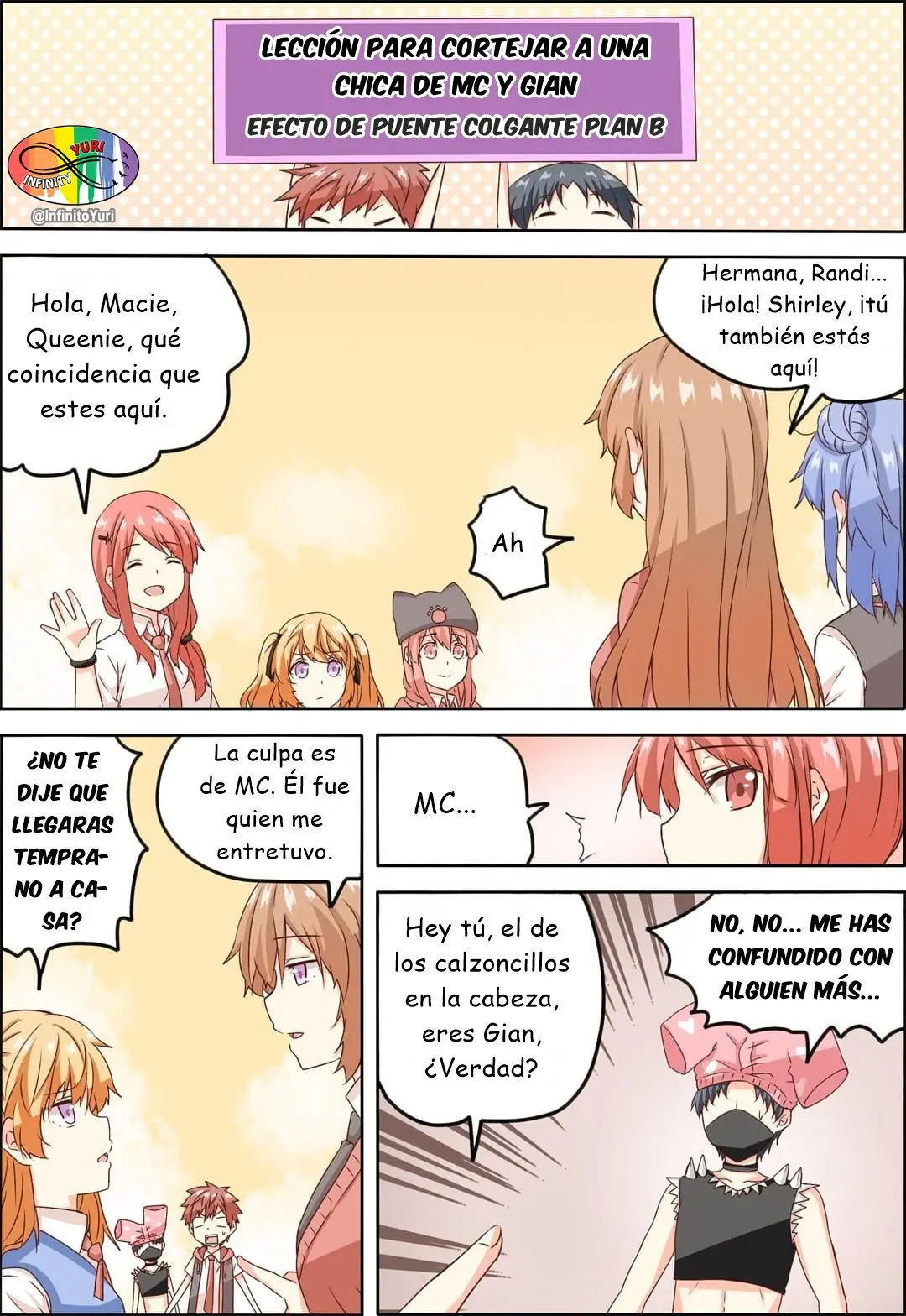 Why Did I, The MC of Gal Game Jump Into A World Of Yuri Comic (2019) - Capítulo 8 - Página 7 - LectorTMOo