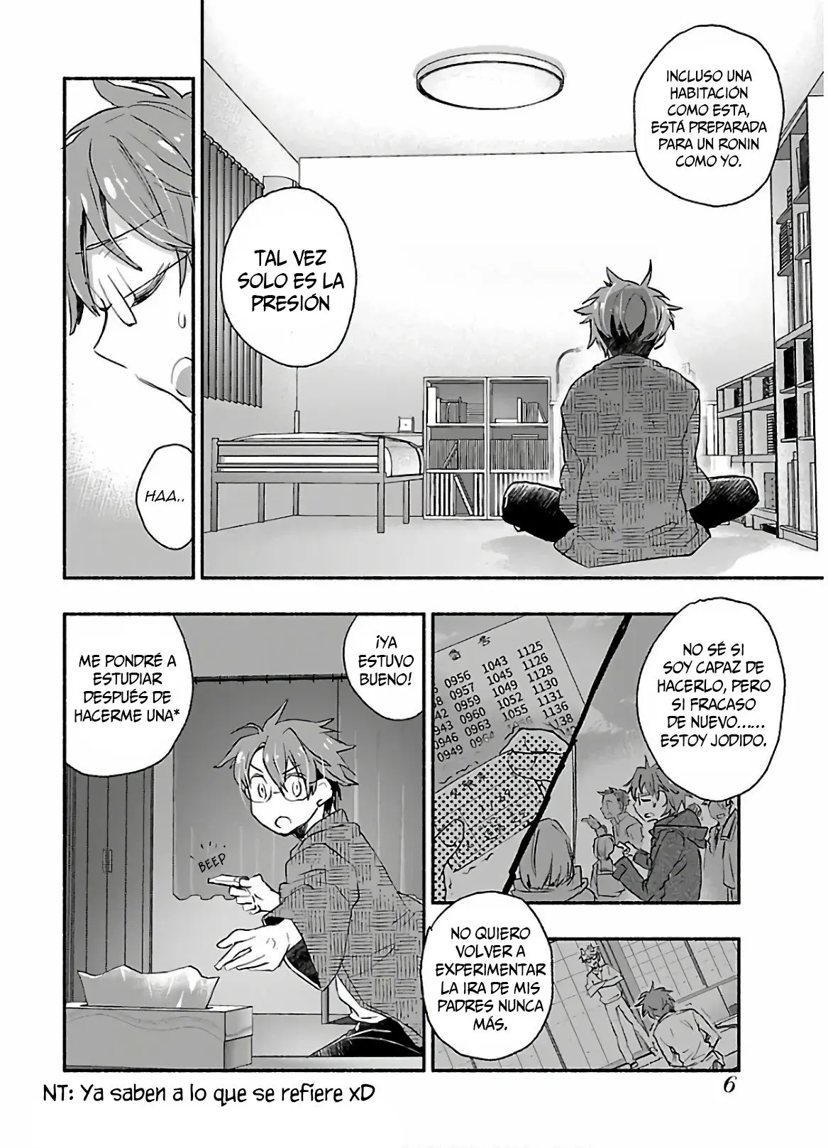 Yankee Musume ni Natsukarete Kotoshi mo Juken ni Shippai Shisou Desu (2019) - Capítulo 1 - Página 6 - LectorTMOo