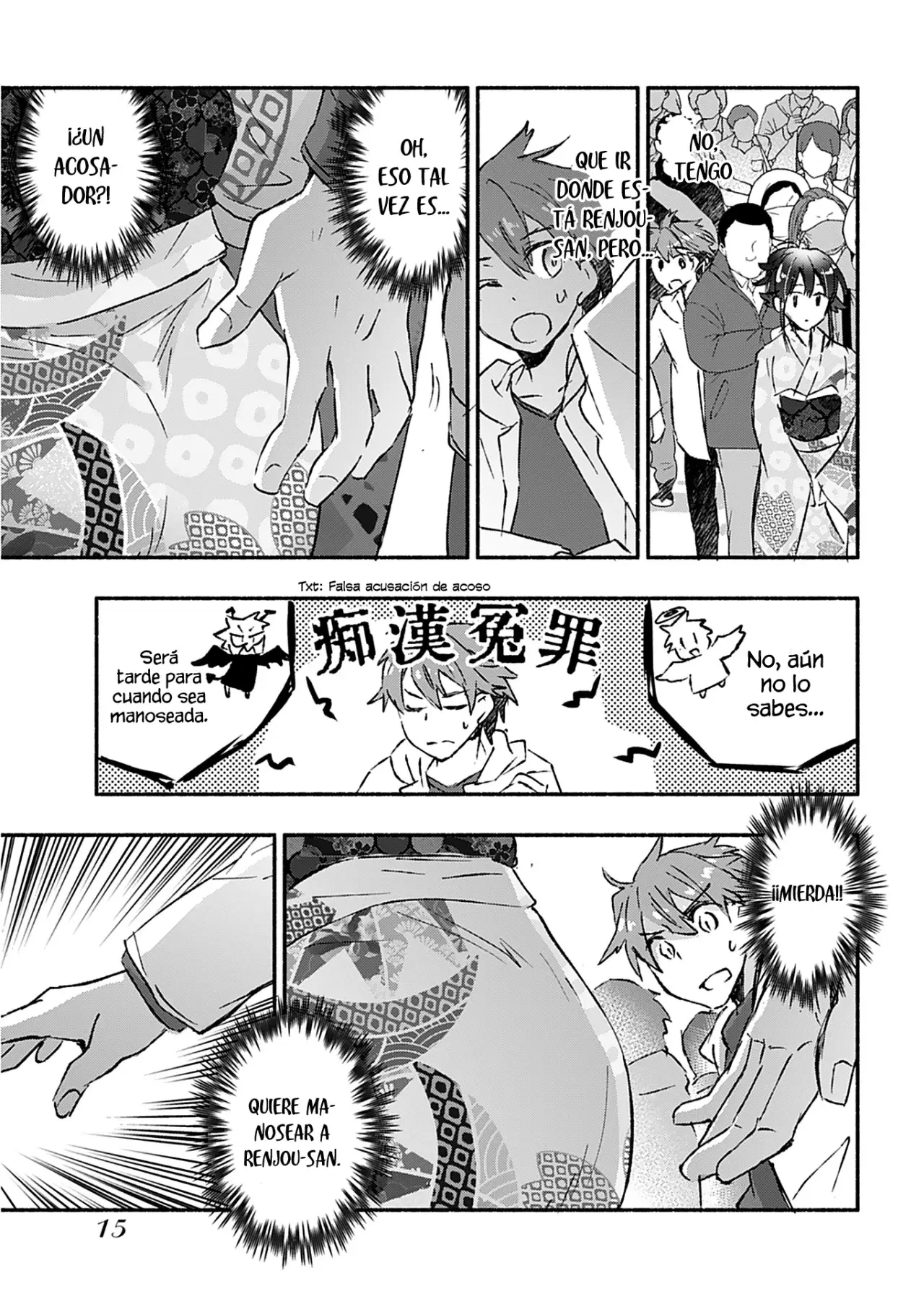 Yankee Musume ni Natsukarete Kotoshi mo Juken ni Shippai Shisou Desu (2019) - Capítulo 26 - Página 15 - LectorTMOo