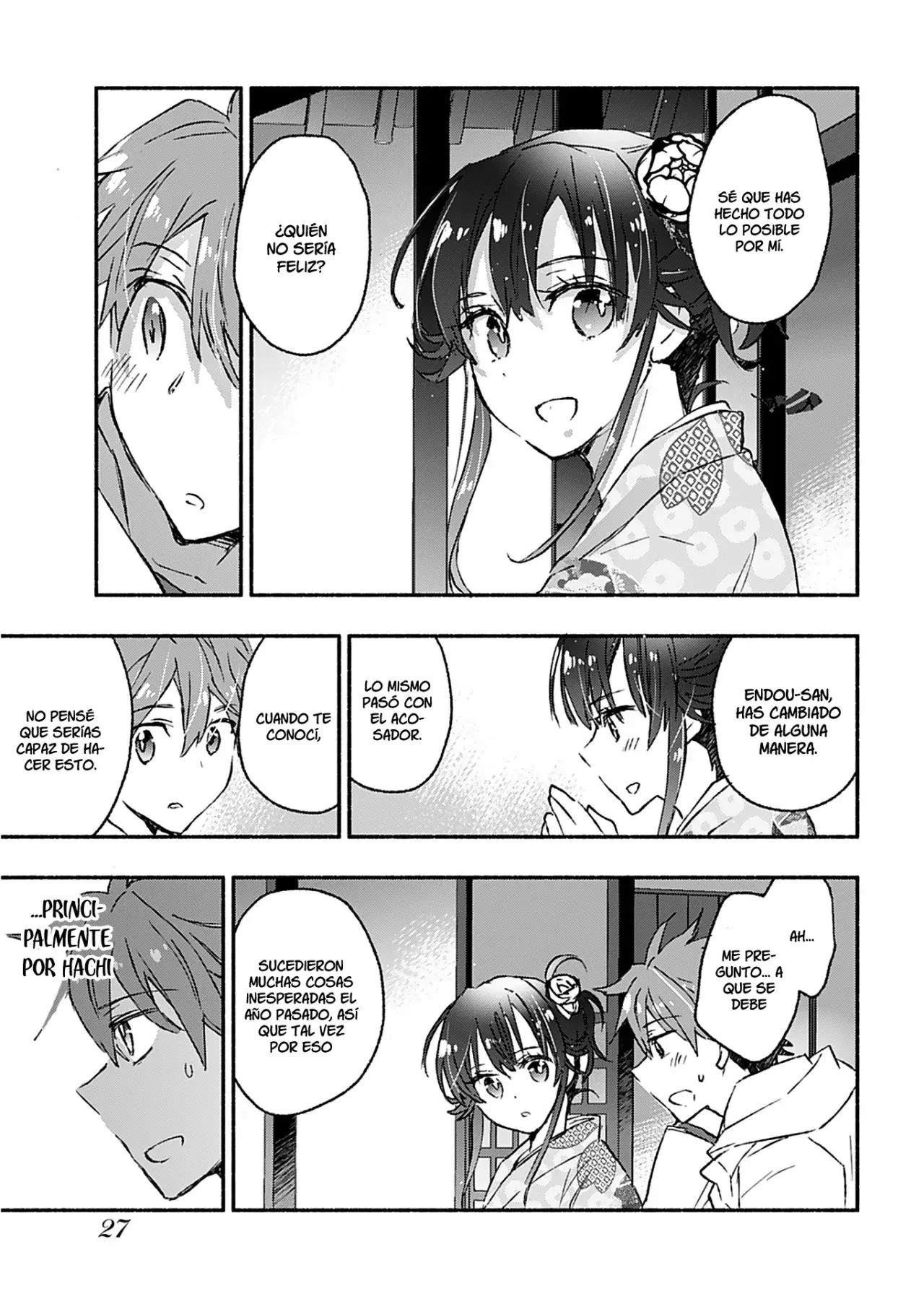 Yankee Musume ni Natsukarete Kotoshi mo Juken ni Shippai Shisou Desu (2019) - Capítulo 26 - Página 27 - LectorTMOo