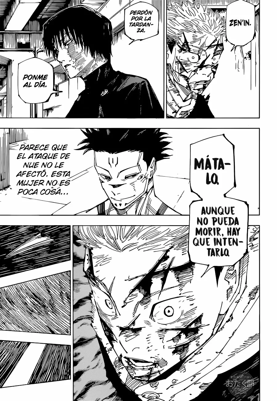 Jujutsu Kaisen capítulo 215 página 4