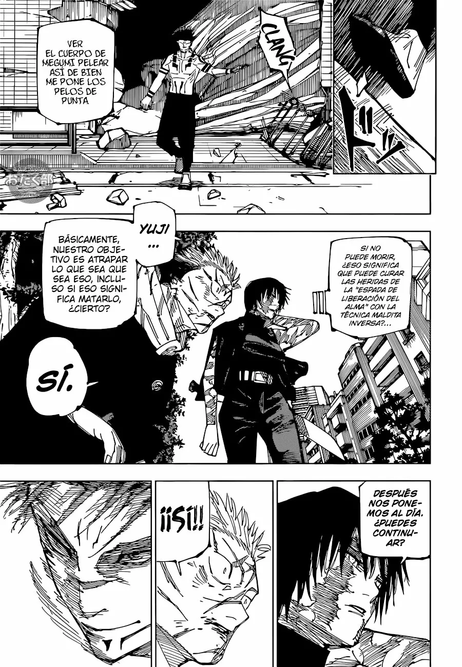 Jujutsu Kaisen capítulo 215 página 8