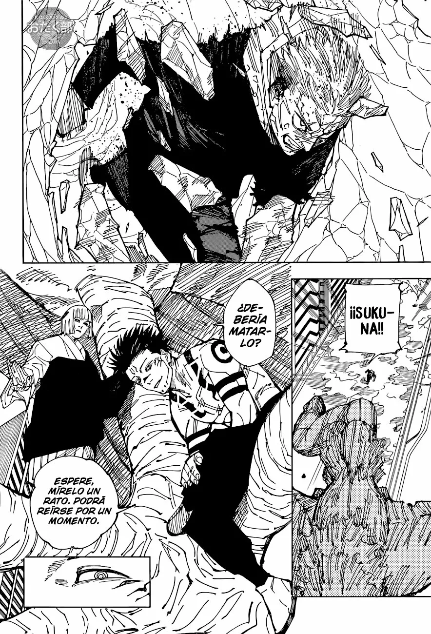 Jujutsu Kaisen capítulo 215 página 17