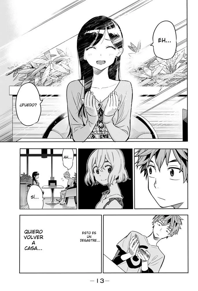 Kanojo, Okarishimasu capítulo 1 página 14
