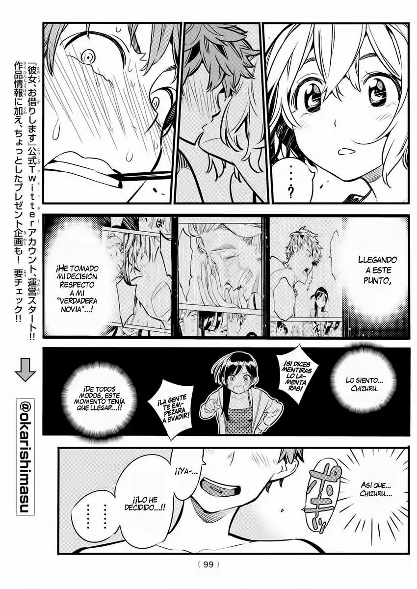 Kanojo, Okarishimasu capítulo 11 página 17