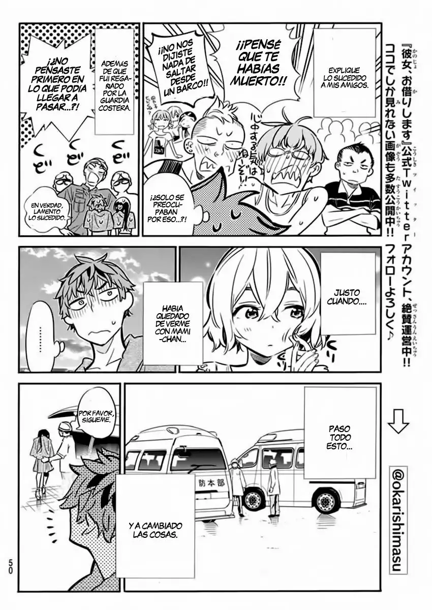 Kanojo, Okarishimasu capítulo 15 página 16