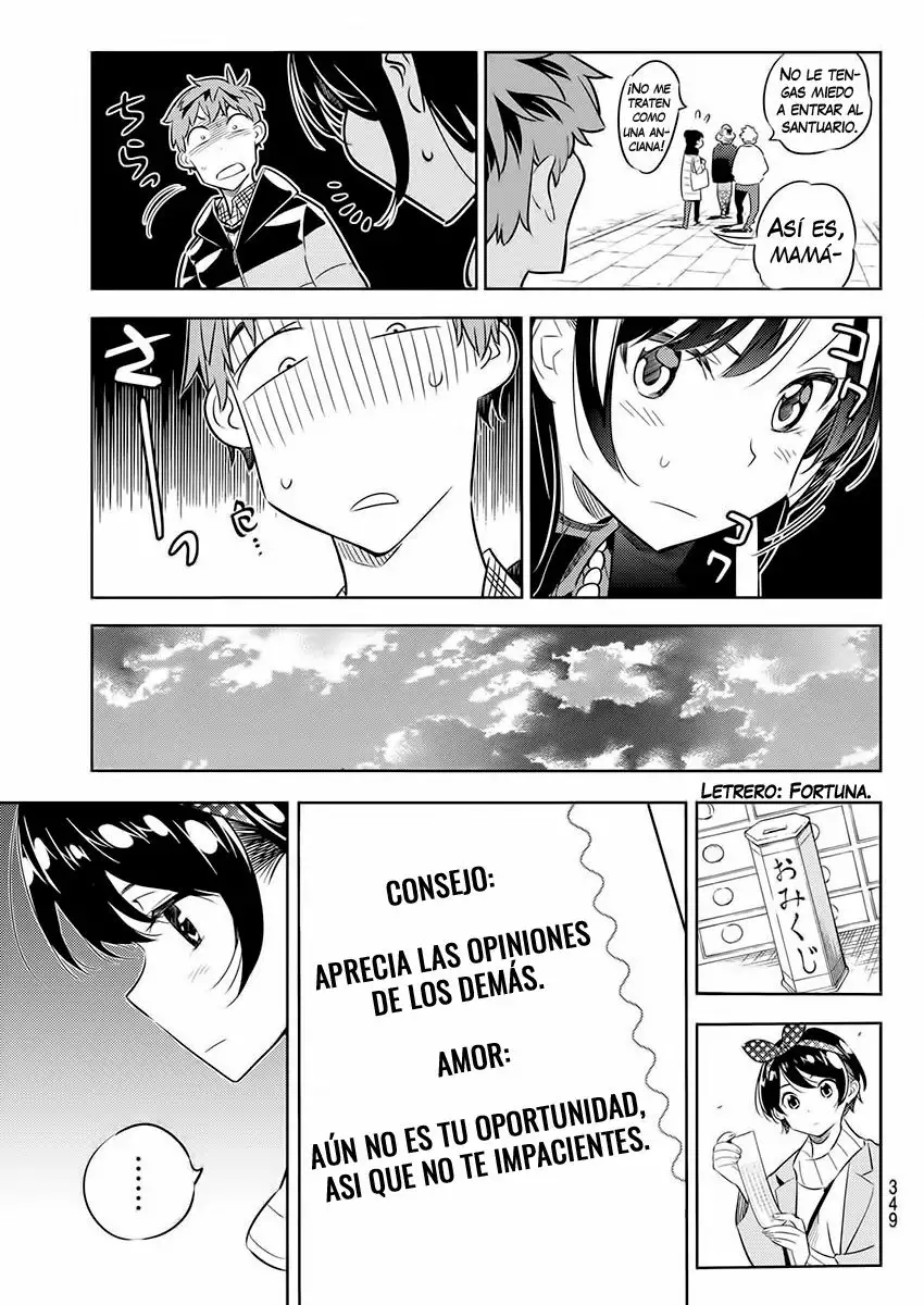 Kanojo, Okarishimasu capítulo 36 página 17