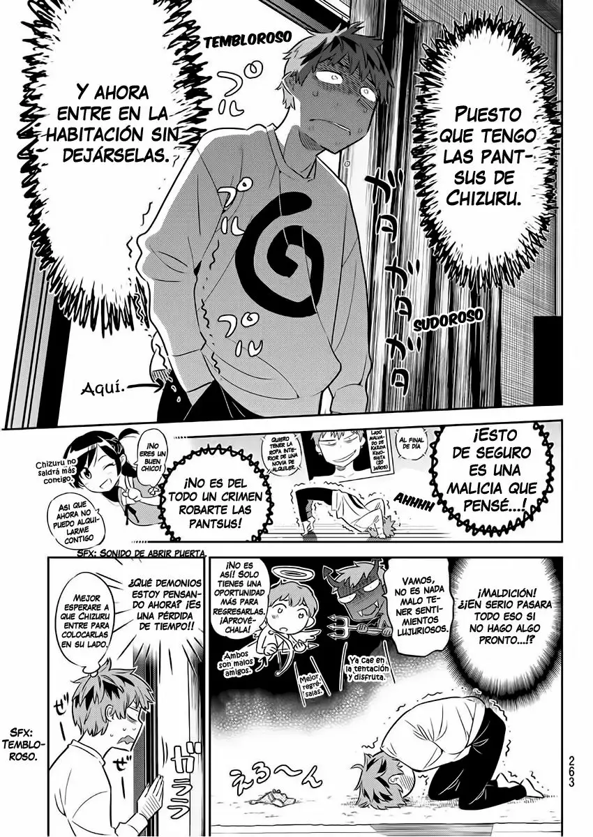 Kanojo, Okarishimasu capítulo 40 página 8