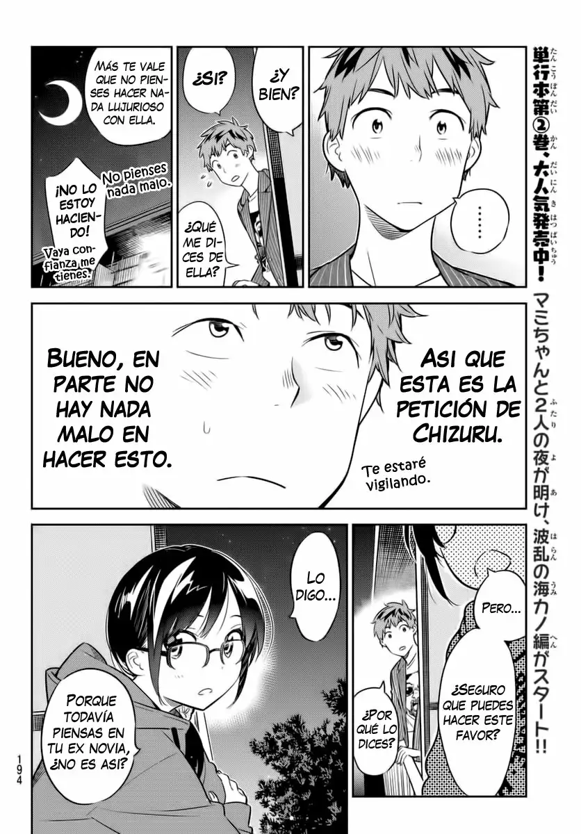 Kanojo, Okarishimasu capítulo 41 página 8