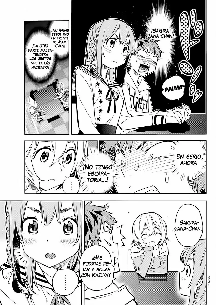 Kanojo, Okarishimasu capítulo 43 página 17