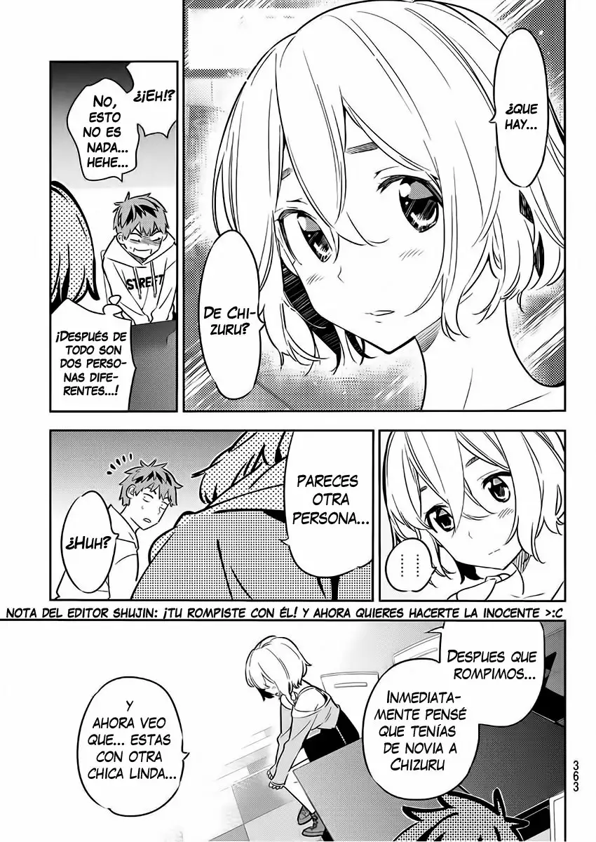 Kanojo, Okarishimasu capítulo 43 página 19