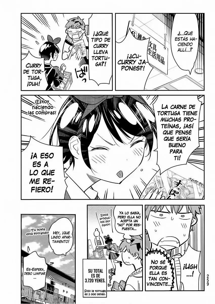 Kanojo, Okarishimasu capítulo 63 página 6