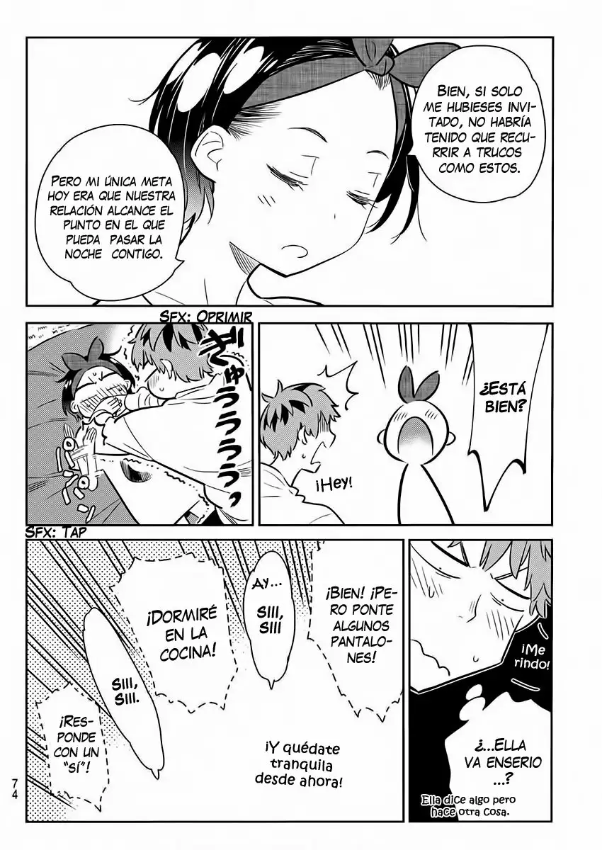 Kanojo, Okarishimasu capítulo 64 página 9