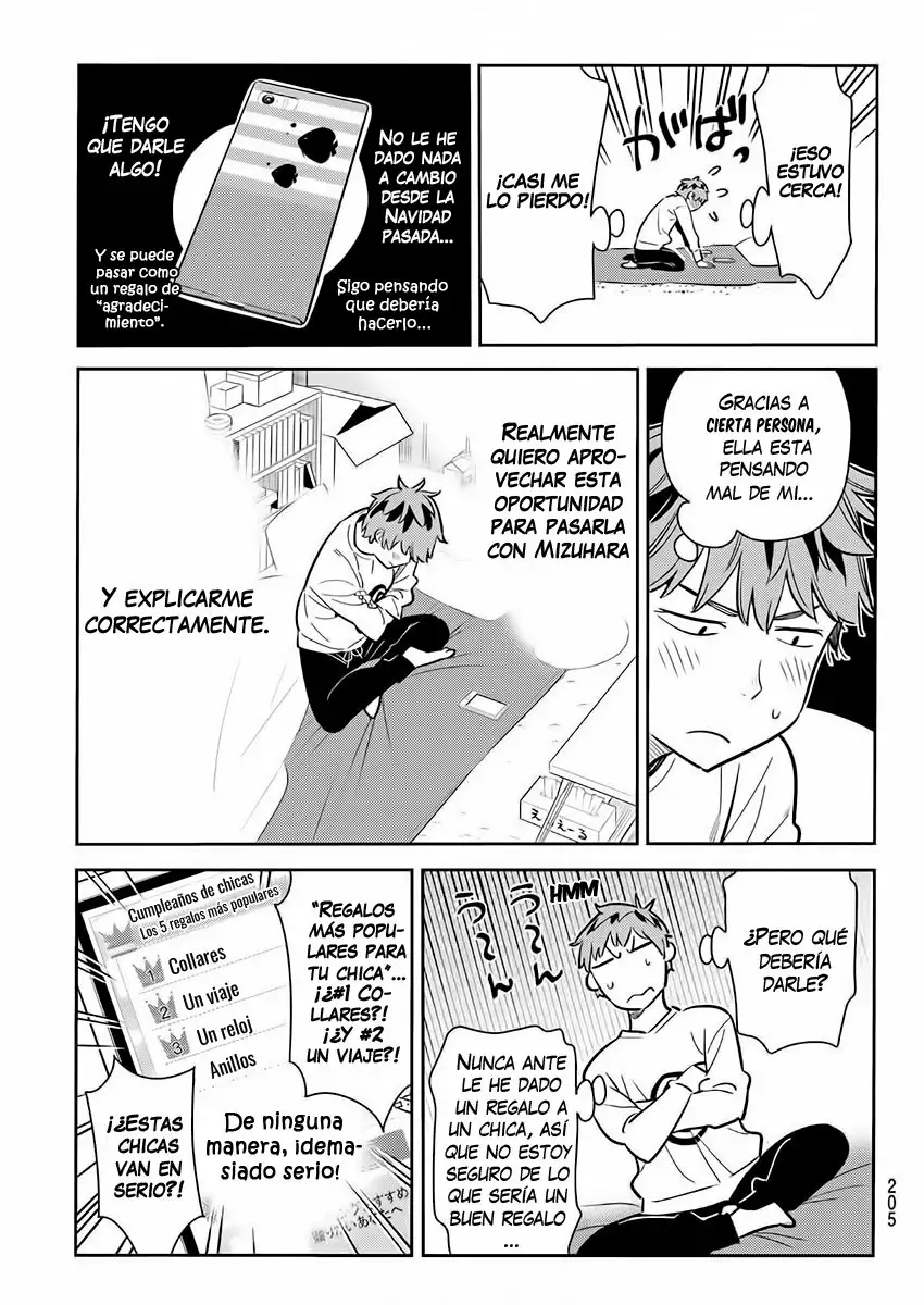 Kanojo, Okarishimasu capítulo 66 página 18