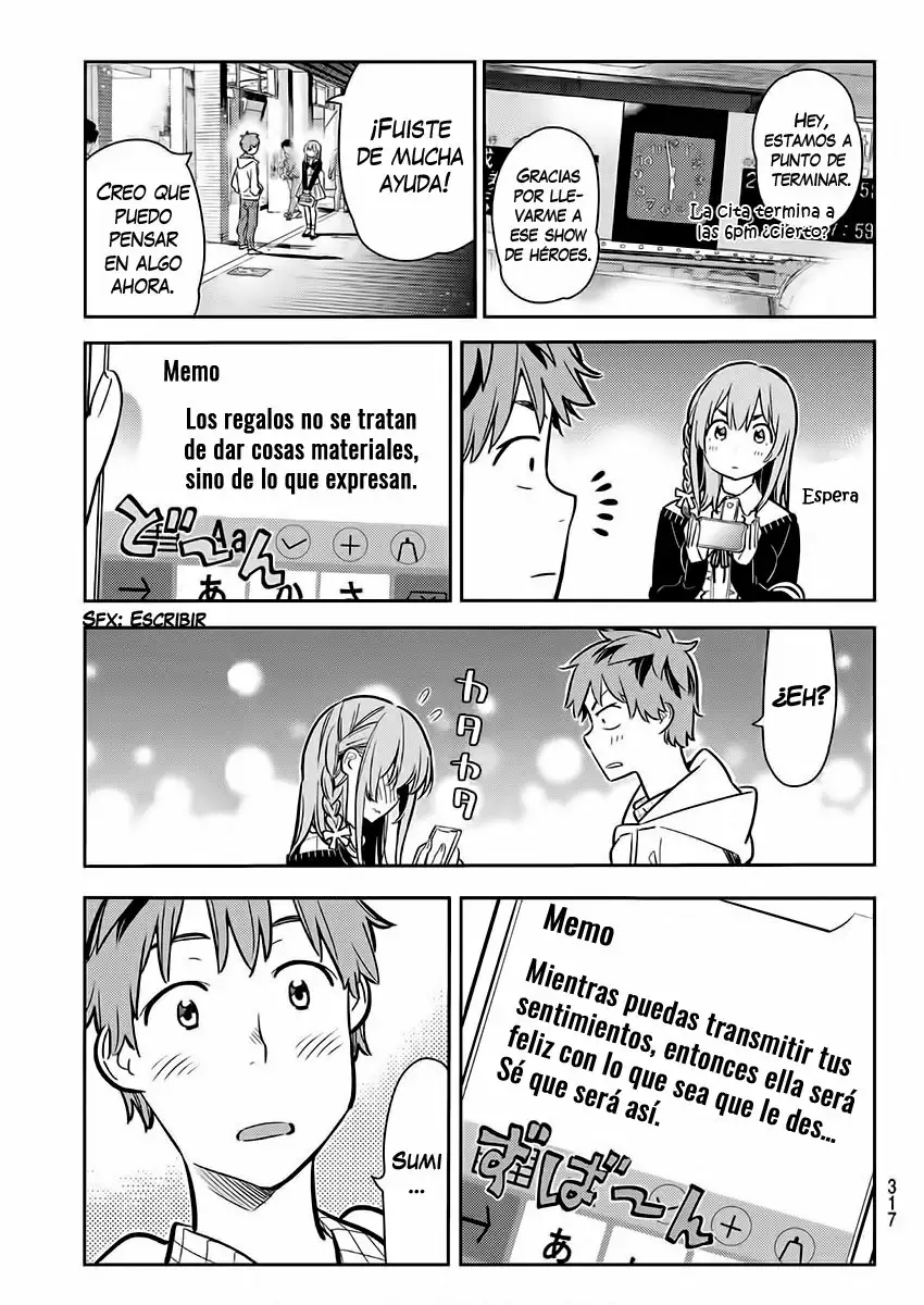 Kanojo, Okarishimasu capítulo 68 página 18