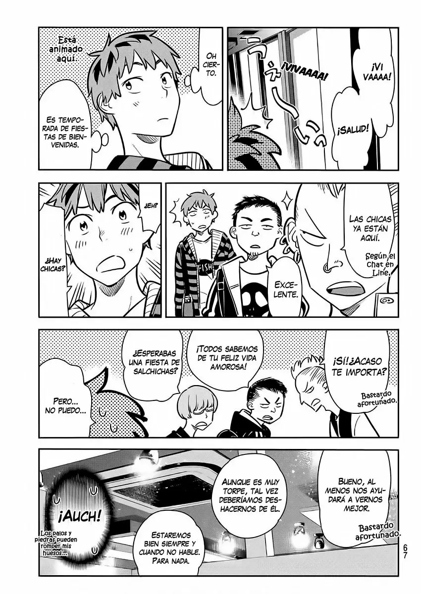Kanojo, Okarishimasu capítulo 70 página 16
