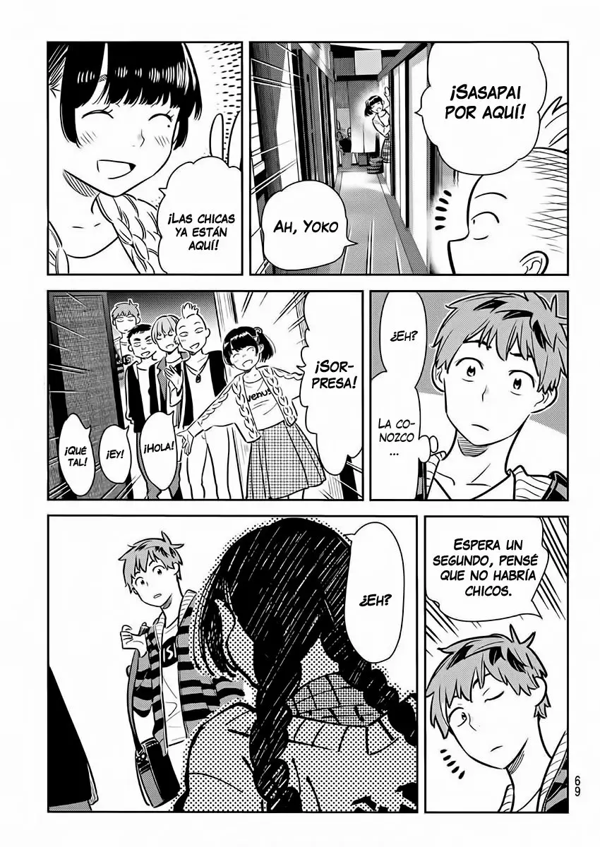 Kanojo, Okarishimasu capítulo 70 página 18