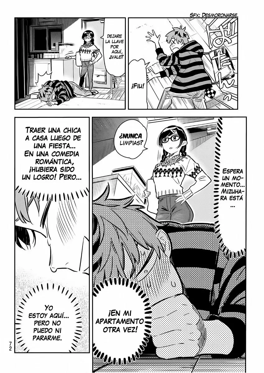 Kanojo, Okarishimasu capítulo 73 página 8