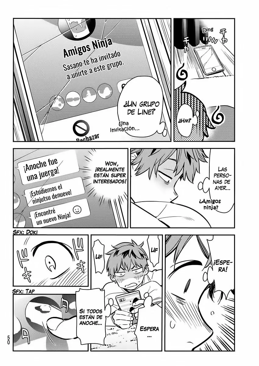 Kanojo, Okarishimasu capítulo 74 página 5