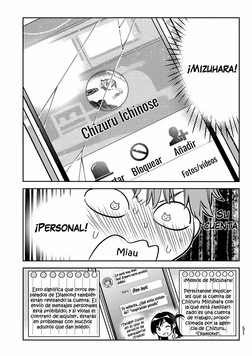 Kanojo, Okarishimasu capítulo 74 página 6