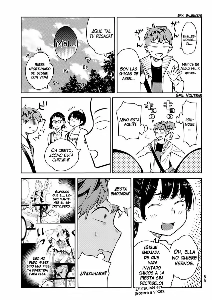 Kanojo, Okarishimasu capítulo 74 página 10