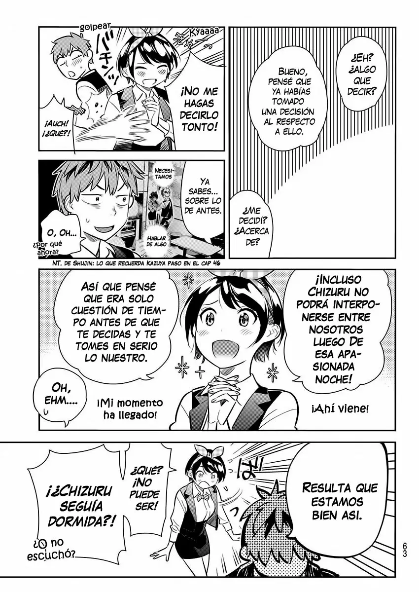 Kanojo, Okarishimasu capítulo 74 página 17