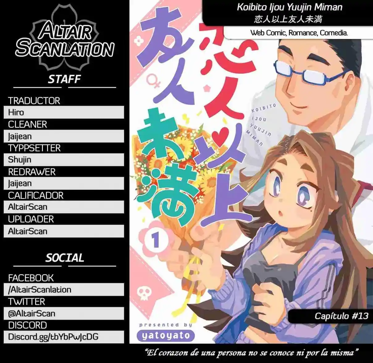 koibito ijou yuujin miman - Capítulo 13 - Página 1 - LectorTMOo