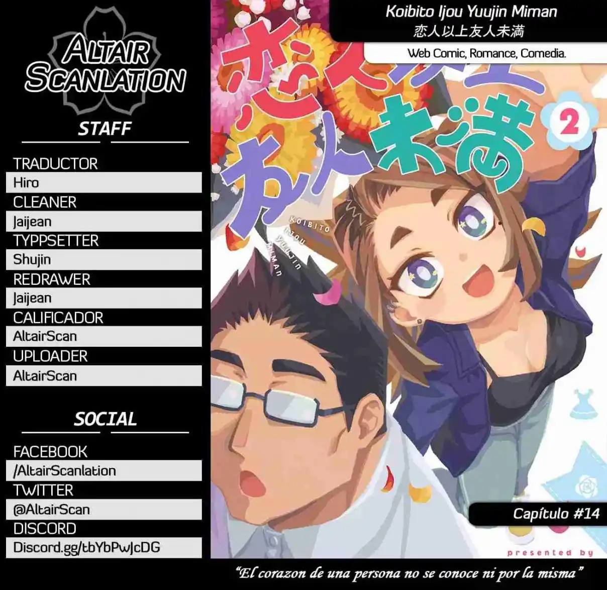 koibito ijou yuujin miman - Capítulo 14 - Página 1 - LectorTMOo