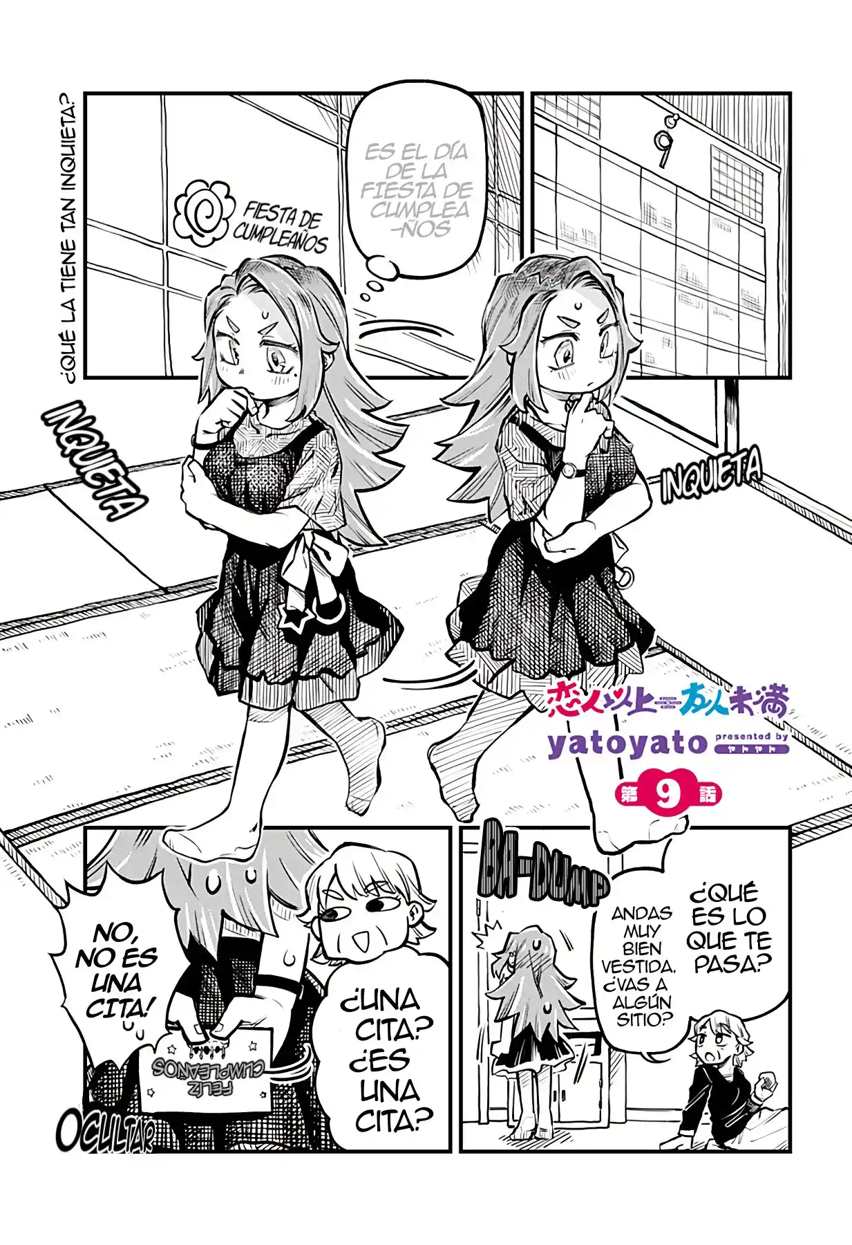 koibito ijou yuujin miman - Capítulo 9 - Página 1 - LectorTMOo
