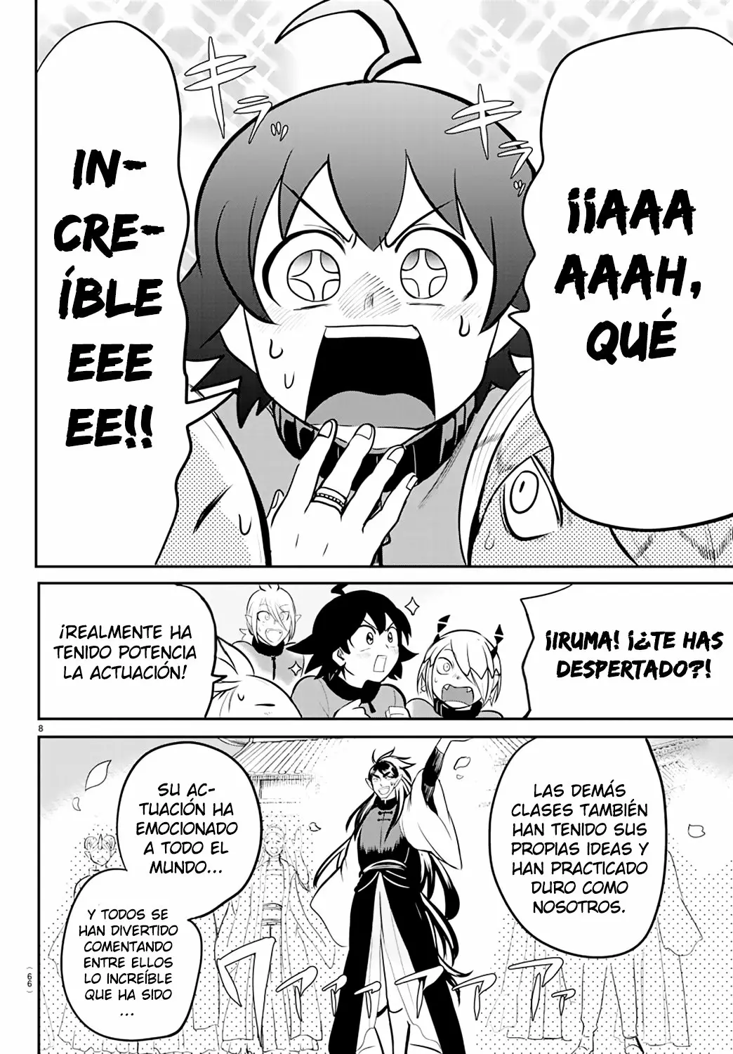 Mairimashita! Iruma-kun capítulo 165 página 8